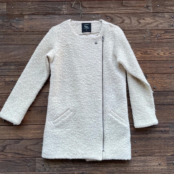 Cotton On cream coat - Picture 3 of 4